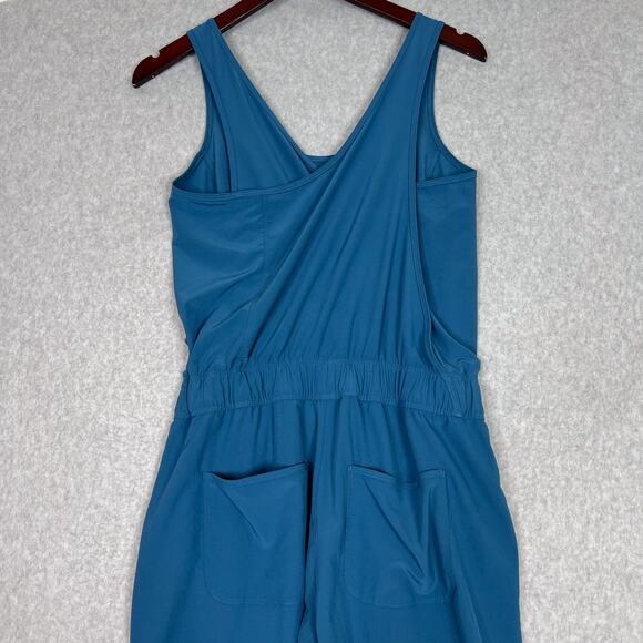 Patagonia Blue Fleetwith Sleeveless Romper Jumpsuit Size Small - Picture 6 of 9
